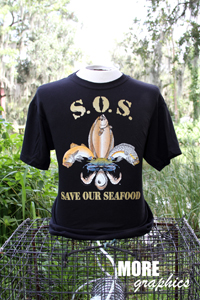 SOS - Save Our Seafood - Shirt