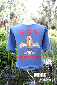 SOS - Save Our Seafood - Shirt