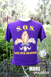 SOS - Save Our Seafood - Shirt