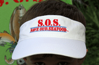 SOS - Save Our Seafood - Visors